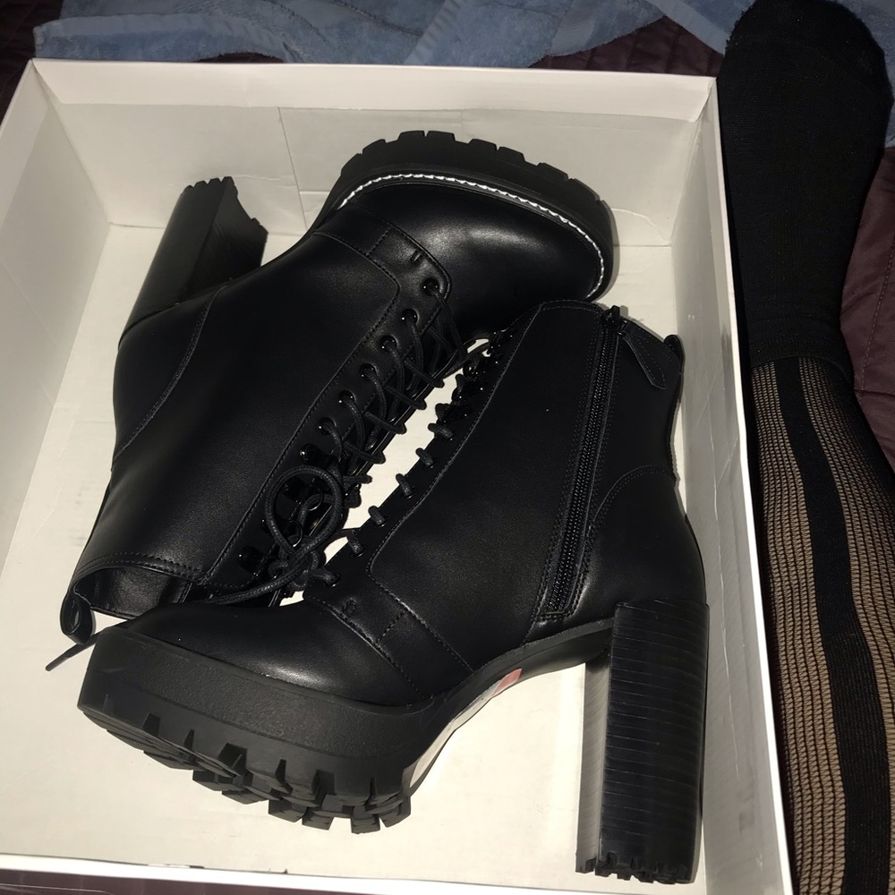 Black boots